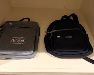 AOPA pilot flight bag and computer bag