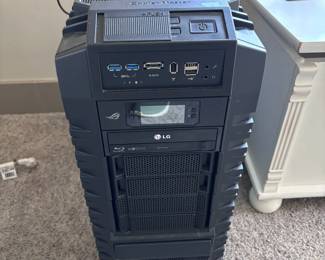 Gaming PC desktop tower with LG Blu-ray drive