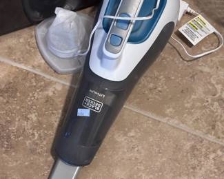 Black & Decker cordless handheld vacuum