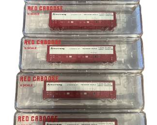 Red Caboose N Scale Armstrong Cars