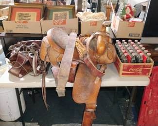 Western Horse Saddle