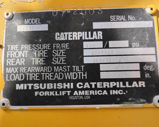 Mitsubishi Caterpillar Forklift America inc.