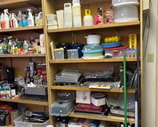 Tupperware and bakeware 