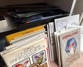Stained glass and how to books