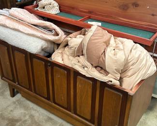 MCM Lane cedar chest 