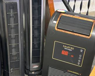 Space heaters and fans 