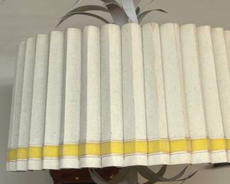 Pineapple style swag lamp