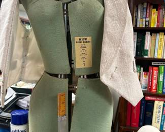 Vintage sewing form
