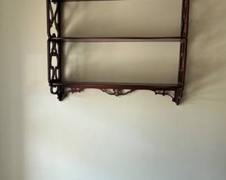 Antique wall shelf