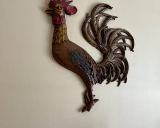 Heavy Metal Rooster 30” tall