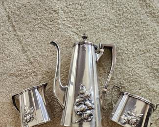STERLING TEA SET
