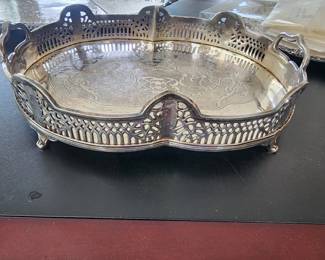 SILVER PLATE TRAY