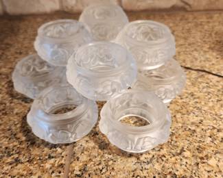 CRYSTAL NAPKIN RINGS