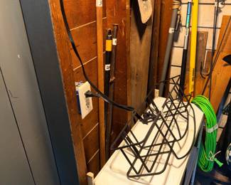 Items Located In The Back Patio And Garden Shed