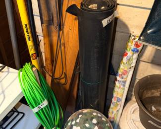 Items Located In The Back Patio And Garden Shed