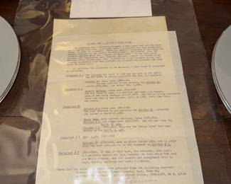 Items Located In The Living Room