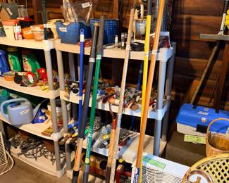 Items Located In The Back Patio And Garden Shed