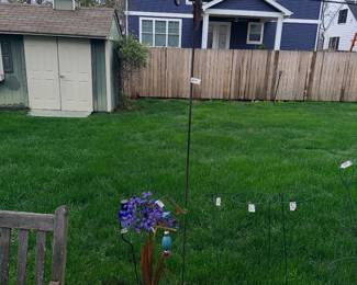 Items Located In The Back Patio And Garden Shed