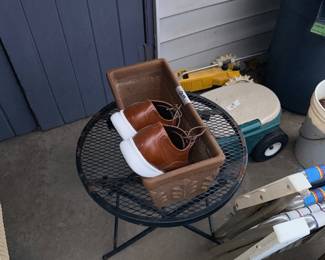 Items Located In The Back Patio And Garden Shed