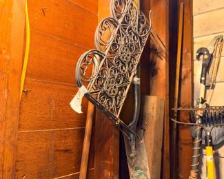 Items Located In The Back Patio And Garden Shed