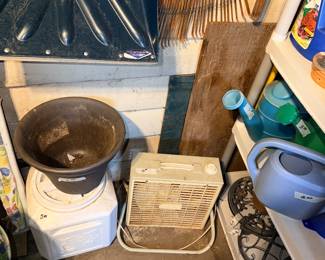 Items Located In The Back Patio And Garden Shed