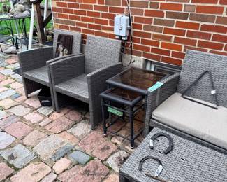 Items Located In The Back Patio And Garden Shed