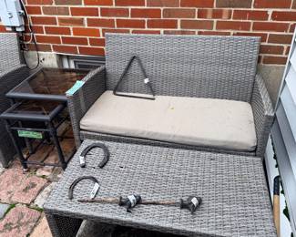 Items Located In The Back Patio And Garden Shed