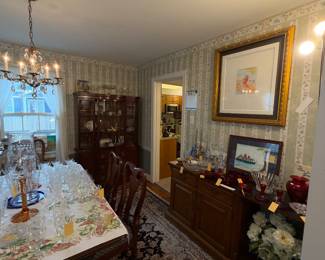 Items Located In The Dining Room