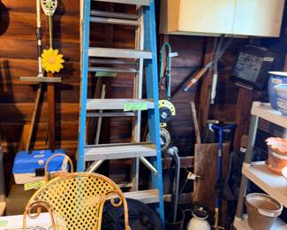 Items Located In The Back Patio And Garden Shed