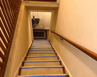 Stairs Leading Back Down To The First Floor ~ Please Be Careful The Stairs Are Steep ~ Pleaser Use The Hand Rail!