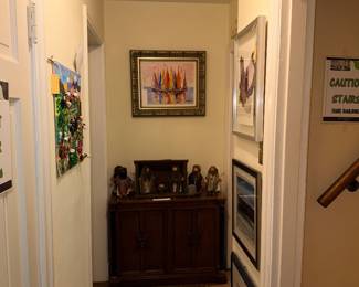 Items Located In The Central 1st Floor Hallway