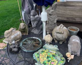 Items Located In The Back Patio And Garden Shed