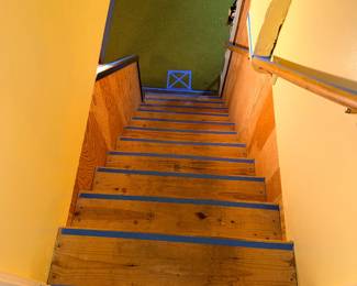 Stairs Leading To The Lower Level ~ Be Careful On The Steps!