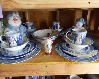 Noritake "Mr. Snowman" China