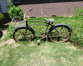 Vintage Bicycle with Bssket