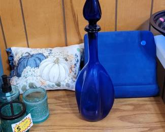 Cobalt genie bottle MCM