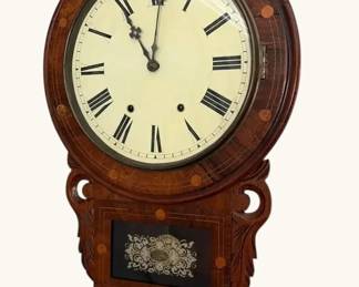 Antique Style Wall Clock with Pendulum Case
