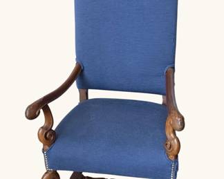 19th century Dutch Carved Arm Chair