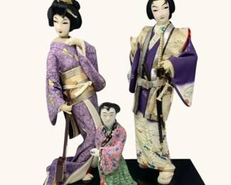 Japanese Decorative Doll Figures