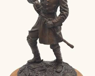 Ron Tunison Bronze Sculpture Joshua L. Chamberlain Civil War Gettysburg Figure with Certificate