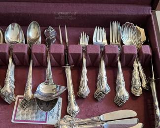 Reed & Barton Sterling Silver Flatware Set
