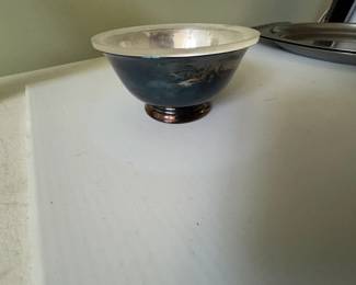 Reed & Barton Nut/Candy Bowl with Plastic Insert #101