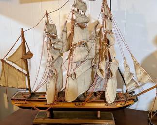 Vintage Model Ship