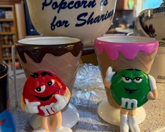 Vintage M&M cups
