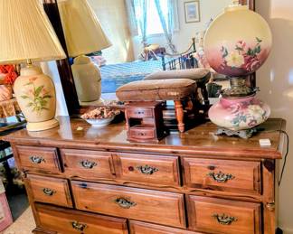 MCM Dresser and mirror