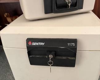 Sentry safes with keys