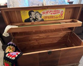 Vintage Cavalier Cedar Chest