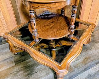 Vintage Wooden Side Tables