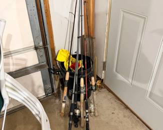 fishing poles