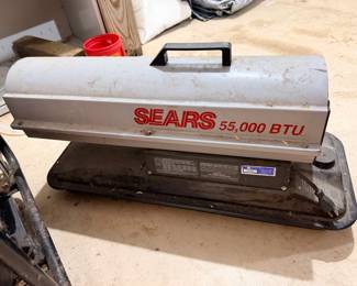 Sears 55,000 BTU heater